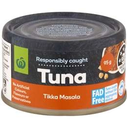 Woolworths Tuna Tikka Masala  95g