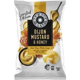 Red Rock Deli Dijon Mustard & Honey Potato Chips Share Pack 150g