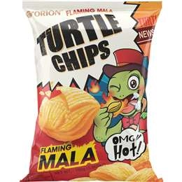 Orion Turtle Chips Flaming Mala  160g