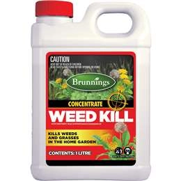 Brunnings Weed Kill Concentrate  1l