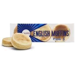 Cripps Master Baker English Muffin Traditional 6 Pack