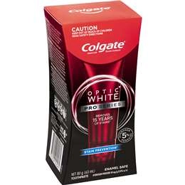 Colgate Teeth Whitening Toothpaste Optic White Pro Series Teeth 80g