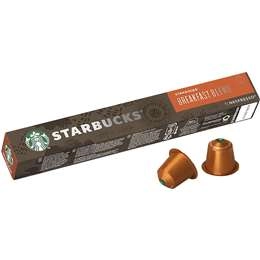 Starbucks By Nespresso Breakfast Blend Coffee Pods Capsules 10 Pack