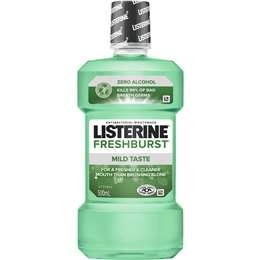 Listerine Freshburst Zero Alcohol Antibacterial Mouthwash 500ml