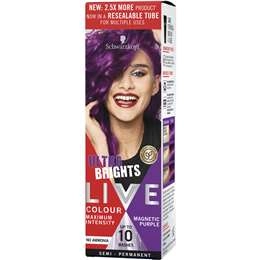 Schwarzkopf Live Colour Ultra Brights Magnetic Purple Semi Permanent Each