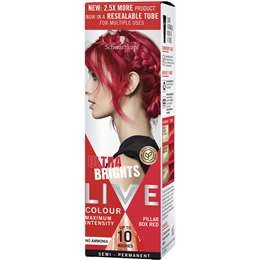 Schwarzkopf Live Colour Ultra Brights Pillar Box Red Semi Permanent Each