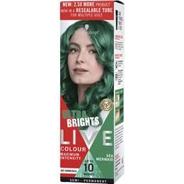 Schwarzkopf Live Colour Ultra Brights Sea Mermaid Semi Permanent Each