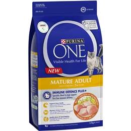 Purina One Mature Adult With Chicken 7+ Years Dry Cat Food 1.4kg