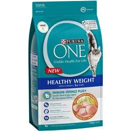 Purina One Healthy Weight With Chicken 1+ Years Dry Cat Food 1.4kg