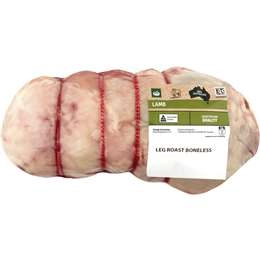 Woolworths Lamb Easy Carve Leg Roast 900g - 1.4kg