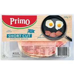 Primo Shortcut Rindless Bacon  350g