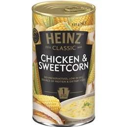 Heinz Classic Chicken & Sweetcorn Soup 535g