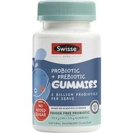 Swisse Kids Probiotic + Prebiotic Gummies 45 Pack