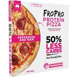 Fropro Protein Pizza Pepperoni & Ham  325g