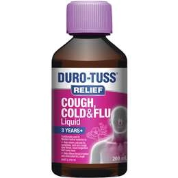  Duro-tuss Relief Cough Plus Cold & Flu 200ml