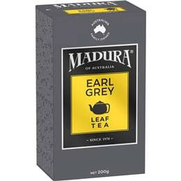 Madura Earl Grey Leaf Tea 200g