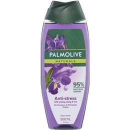 Palmolive Body Wash Shower Gel Naturals Anti Stress 500ml