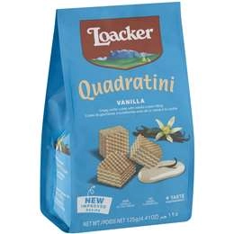 Loacker Quadratini Wafers Vanilla 125g