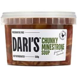 Dari's Chunky Minestrone Soup  550g