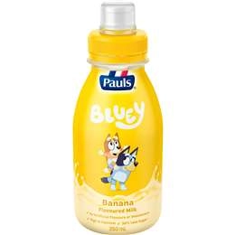 Pauls Bluey Banana Flavoured Milk 250ml