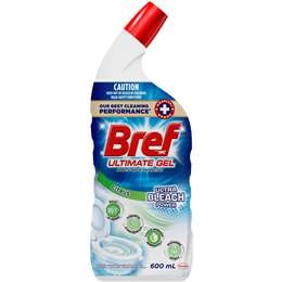 Bref Ultra Bleach Power Citrus Ultimate Gel Toilet Cleaner 600ml