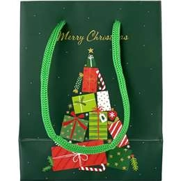 Christmas Gift Bag Tree Small Each