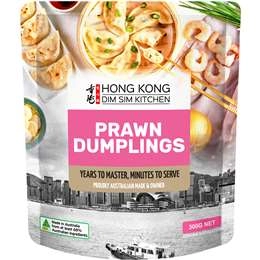 Hong Kong Dim Sim Kitchen Prawn Dumplings  300g