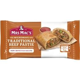 Mrs Macs Microwave Traditional Beef Pastie 165g