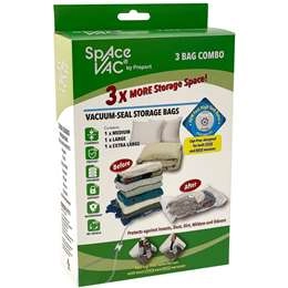 Space Vac Vacuum-seal Storage Bags 3 Bag Combo 3 Pack