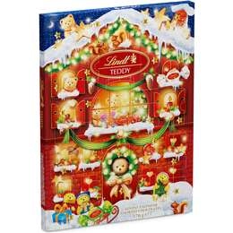 Lindt Christmas Teddy Milk Chocolate Advent Calendar 170g