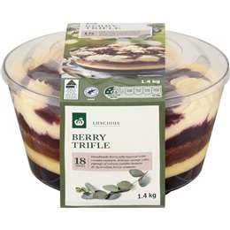 Woolworths Berry Trifle  1.4kg