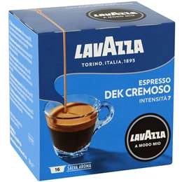 Lavazza Dek Decaffeinated A Modo Mio Coffee Pods 16 Pack