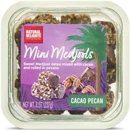 Natural Delights Mini Medjools Cacao Pecan  227g