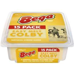 Bega Colby Cheese Slices  250g