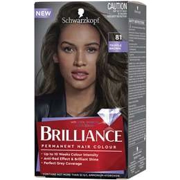 Schwarzkopf Brilliance 81 Truffle Brown Permanent Colour Each