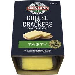 Mainland On The Go Tasty Cheese And Crackers 50g