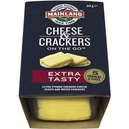 Mainland On The Go Special Reserve Cheese And Crackers 50g