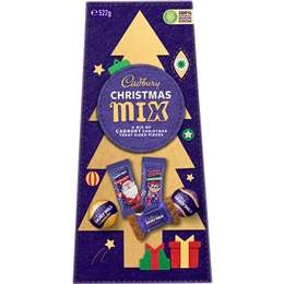 Cadbury Chocolate Christmas Mix Gift Box 522g