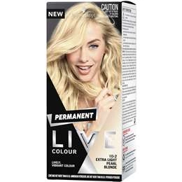 Schwarzkopf Live Colour 10.2 Extra Light Pearl Blonde Permanent Each