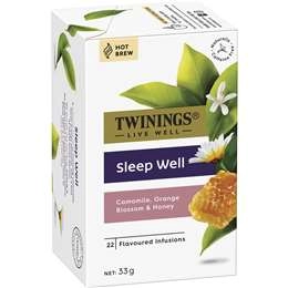 Twinings Live Well Sleep Well Tea Bags  22 Pack