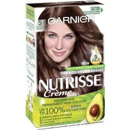 Garnier Nutrisse Hair Colour 5 Chocolate Brown Each