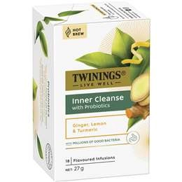 Twinings Live Well Cleanse Tea Bags  18 Pack