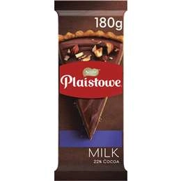 Nestle Plaistowe Milk Chocolate Baking Block 180g