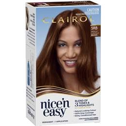 Clairol Nice 'n Easy Permanent 5rb Chestnut Brown Hair Colour Each