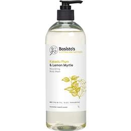 Bosisto's Kakadu Plum & Lemon Myrtle Nourishing Body Wash 1l