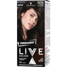 Schwarzkopf Live Colour 3.0 Dark Brown Permanent Each