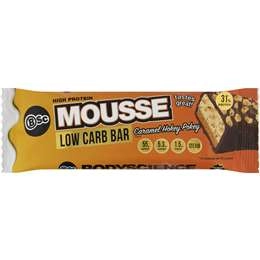 Bsc High Protein Low Carb Mousse Bar Caramel Hokey Pokey 55g