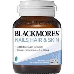 Blackmores Nails Hair & Skin Beauty Vitamin Tablets 60 Pack