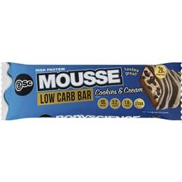 Bsc High Protein Low Carb Mousse Bar Cookies & Cream 55g