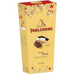 Toblerone Milk White Dark  440g